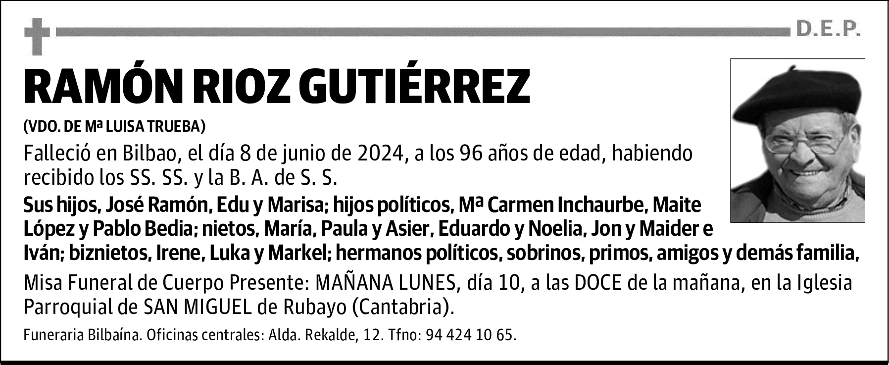 RAMÓN RIOZ GUTIÉRREZ