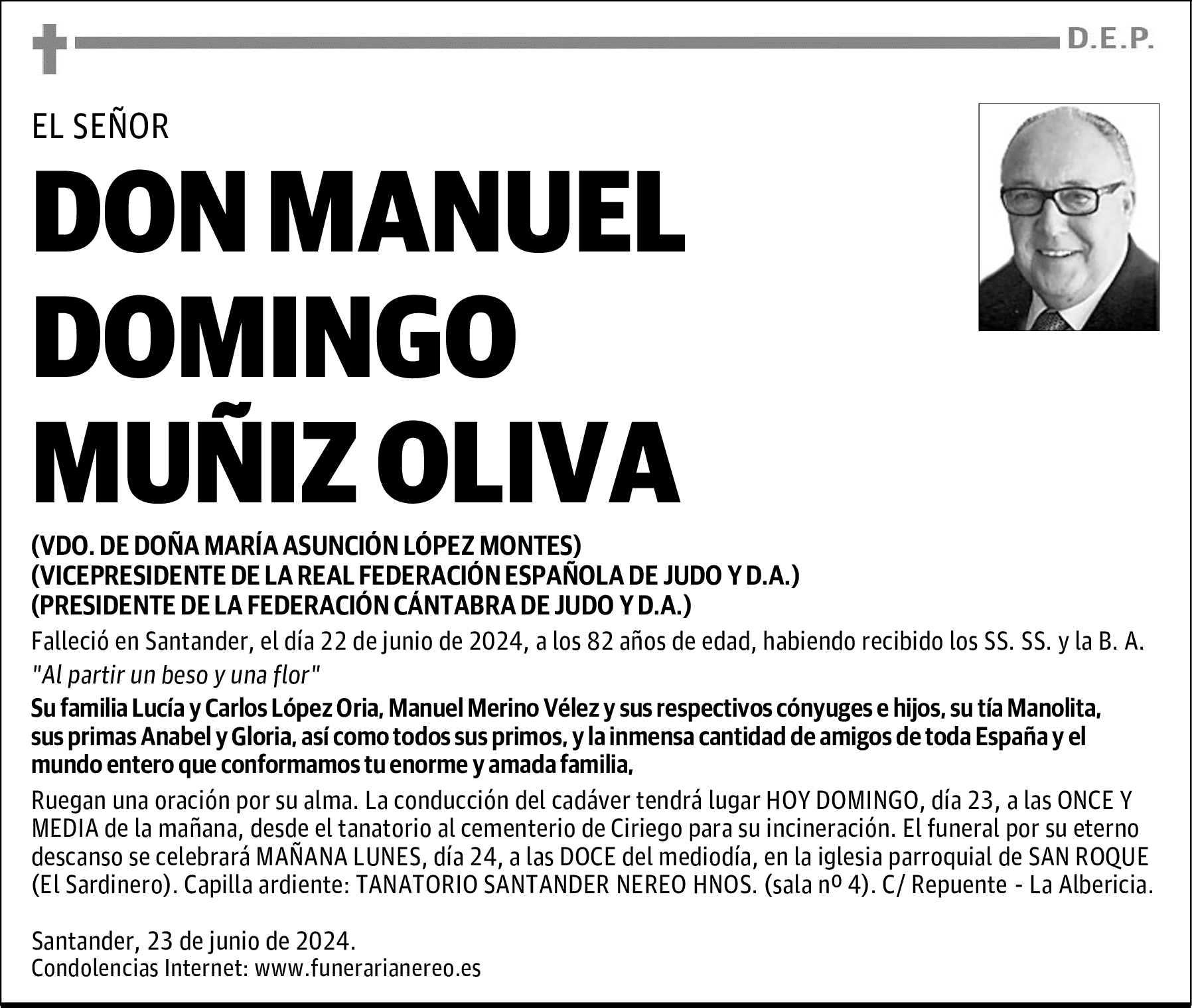 DON MANUEL DOMINGO MUÑIZ OLIVA