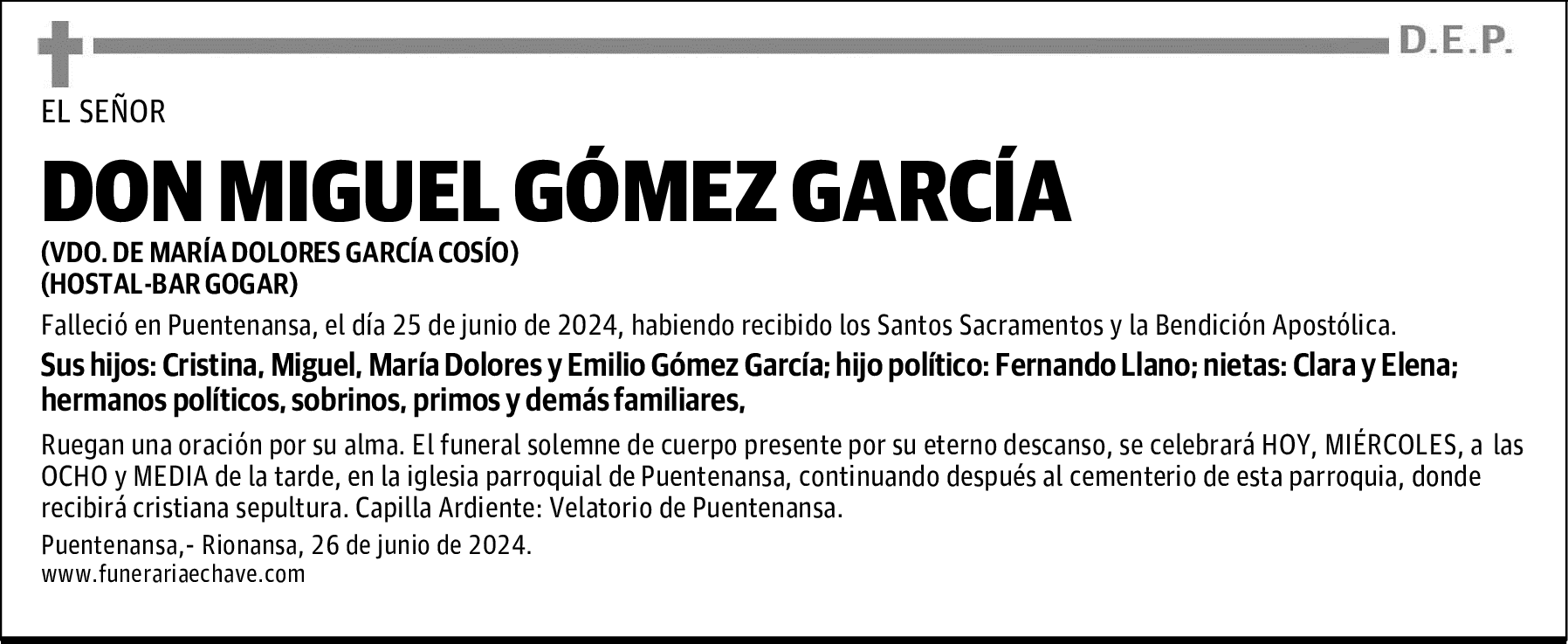 DON MIGUEL GÓMEZ GARCÍA