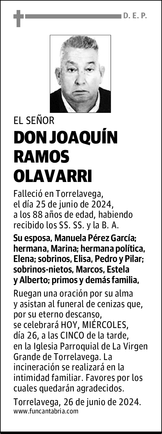 DON JOAQUÍN RAMOS OLAVARRI