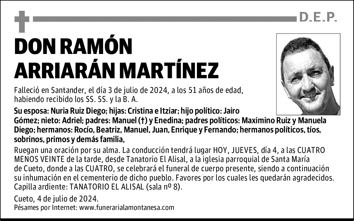 DON RAMÓN ARRIARÁN MARTÍNEZ