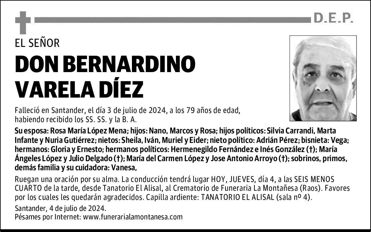 DON BERNARDINO VARELA DÍEZ