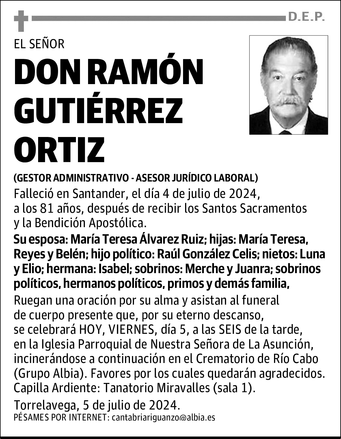 DON RAMÓN GUTIÉRREZ ORTIZ