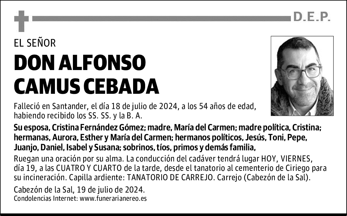DON ALFONSO CAMUS CEBADA