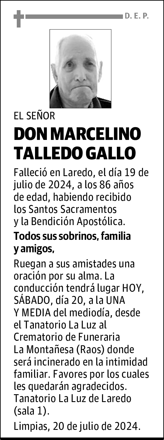 DON MARCELINO TALLEDO GALLO