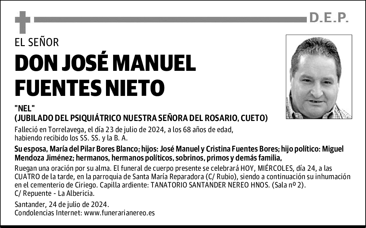 DON JOSÉ MANUEL FUENTES NIETO