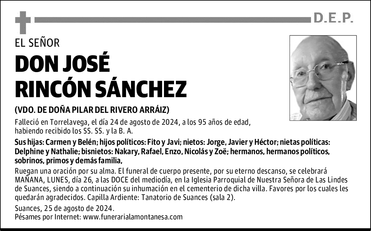 DON JOSÉ RINCÓN SÁNCHEZ