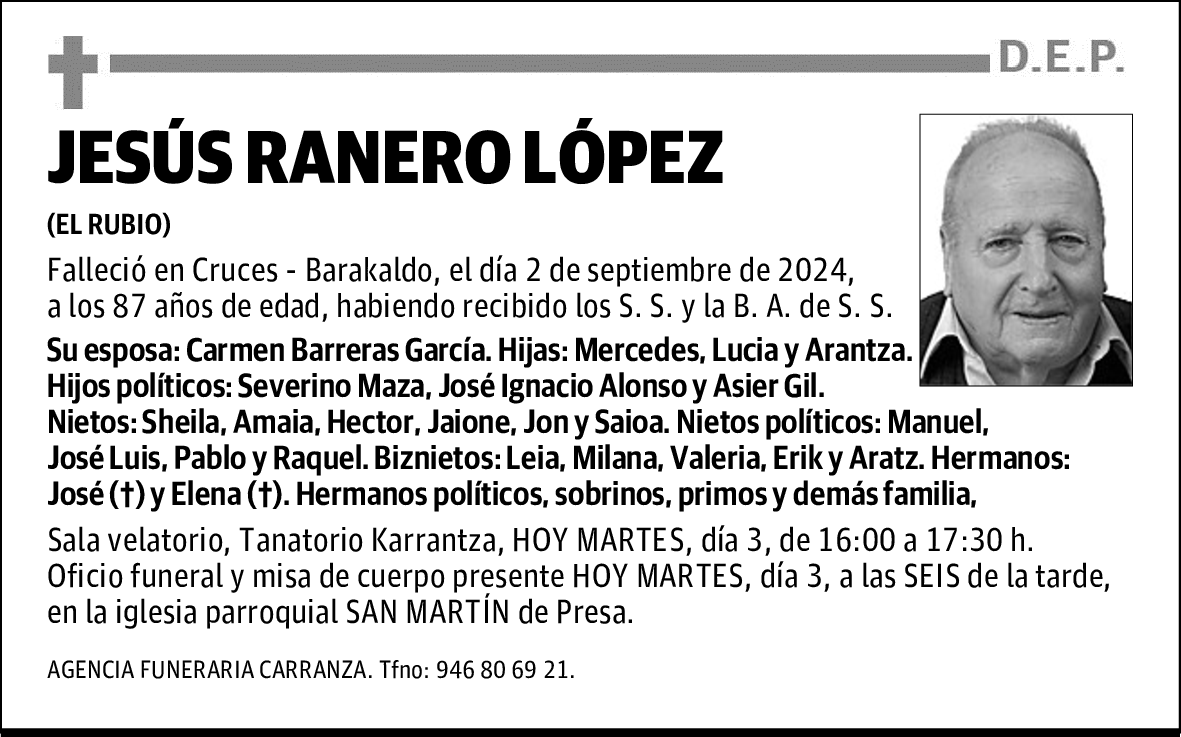 JESÚS RANERO LÓPEZ