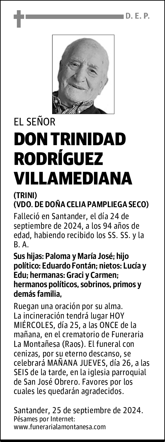 DON TRINIDAD RODRÍGUEZ VILLAMEDIANA