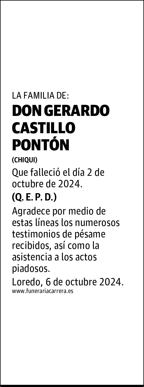 DON GERARDO CASTILLO PONTÓN