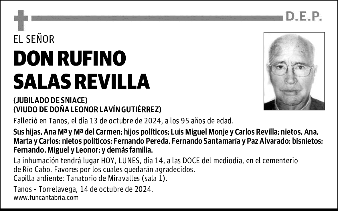 DON RUFINO SALAS REVILLA