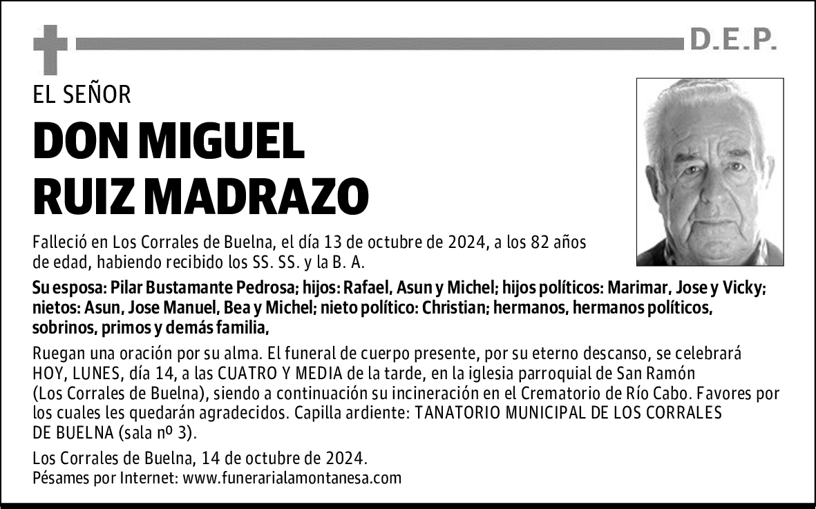 DON MIGUEL RUIZ MADRAZO