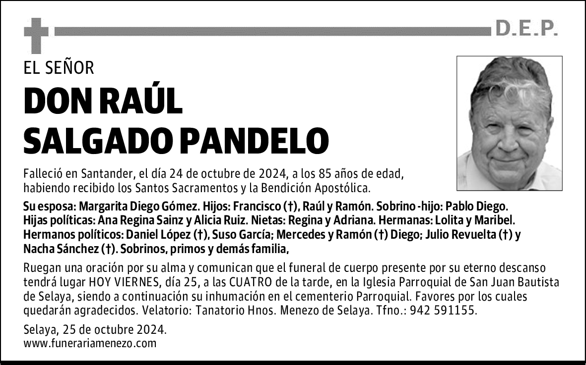 DON RAÚL SALGADO PANDELO