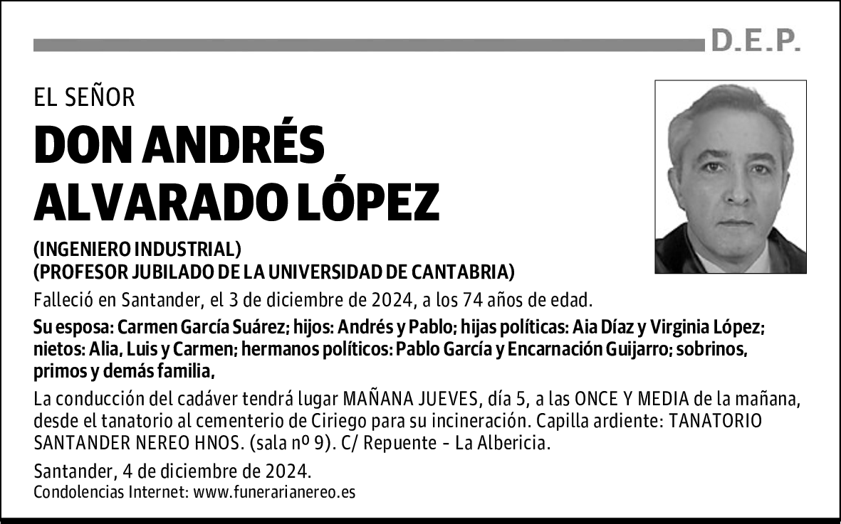 DON ANDRÉS ALVARADO LÓPEZ