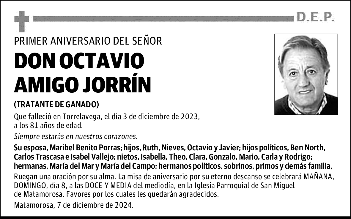 DON OCTAVIO AMIGO JORRÍN