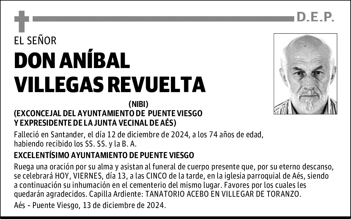 DON ANÍBAL VILLEGAS REVUELTA