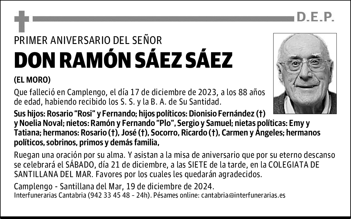 DON RAMÓN SÁEZ SÁEZ