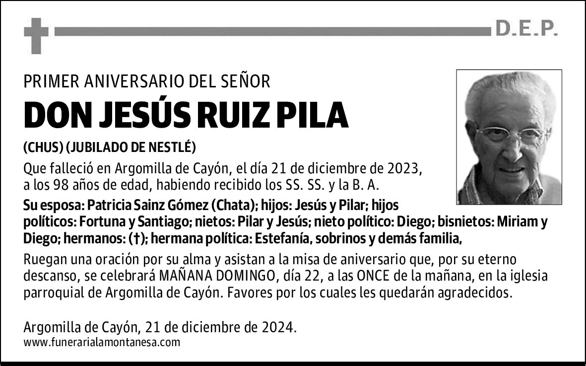 DON JESÚS RUIZ PILA