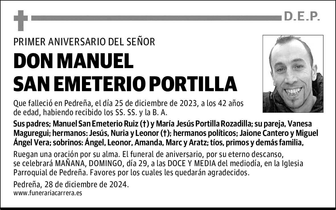 DON MANUEL SAN EMETERIO PORTILLA