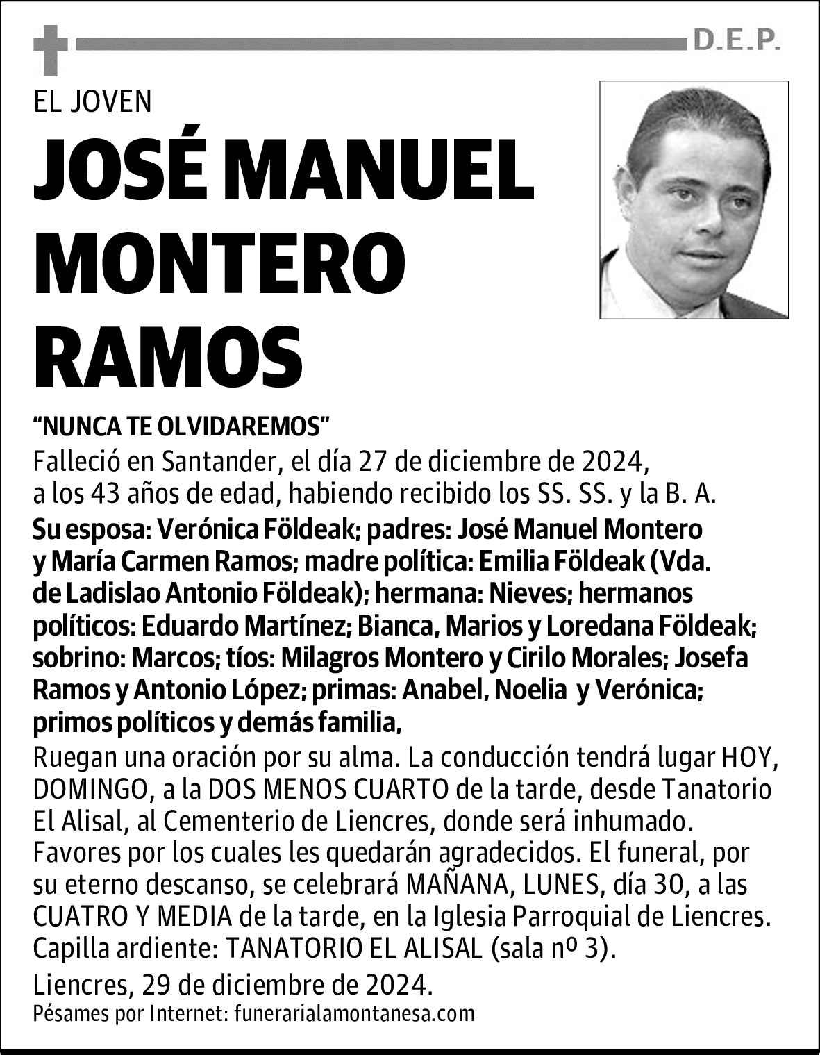 JOSÉ MANUEL MONTERO RAMOS