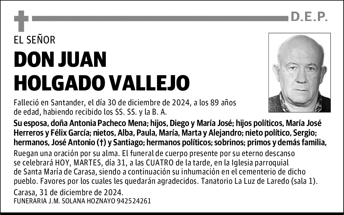 DON JUAN HOLGADO VALLEJO