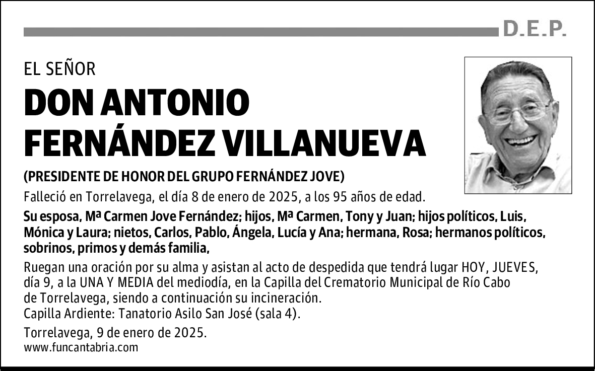 DON ANTONIO FERNÁNDEZ VILLANUEVA