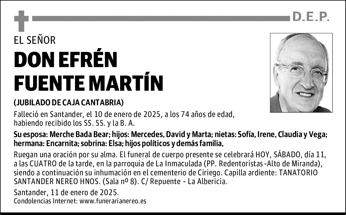 DON EFRÉN FUENTE MARTÍN