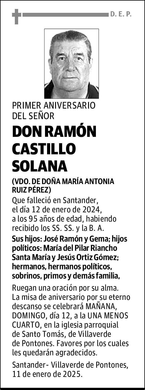 DON RAMÓN CASTILLO SOLANA