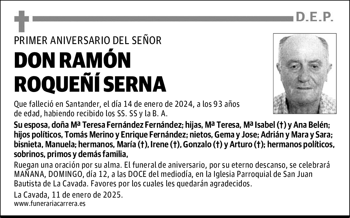 DON RAMÓN ROQUEÑÍ SERNA