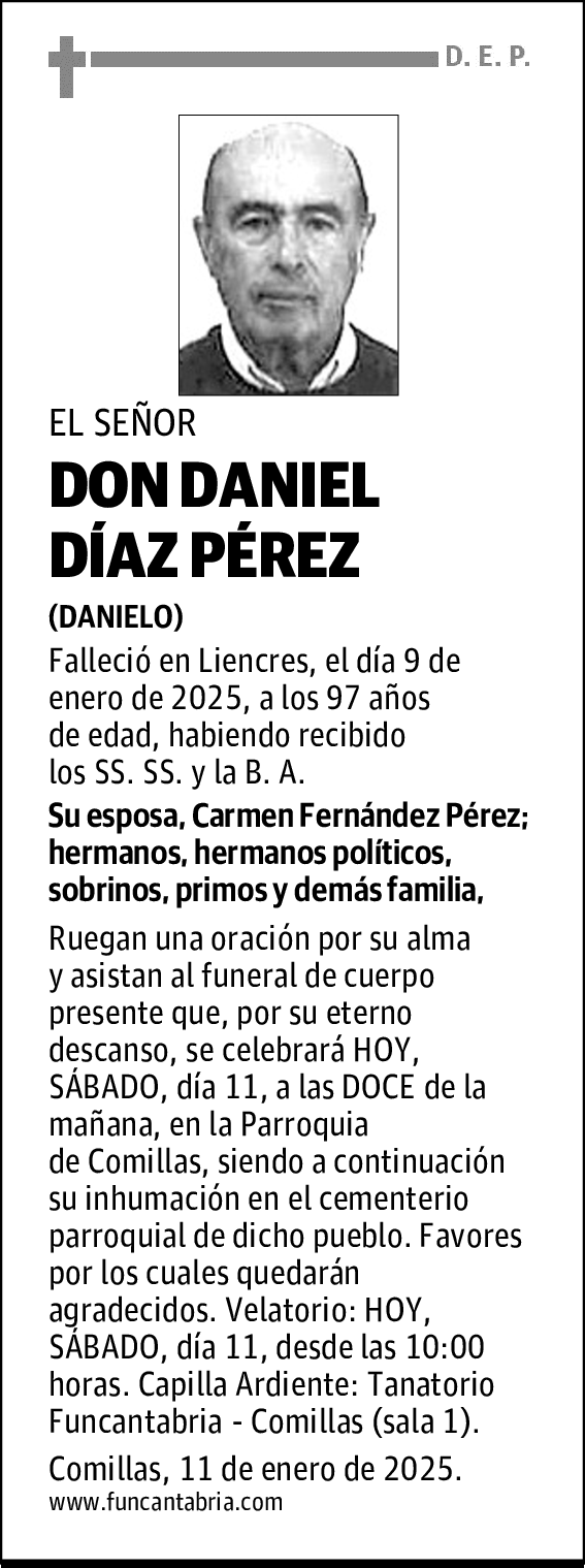 DON DANIEL DÍAZ PÉREZ