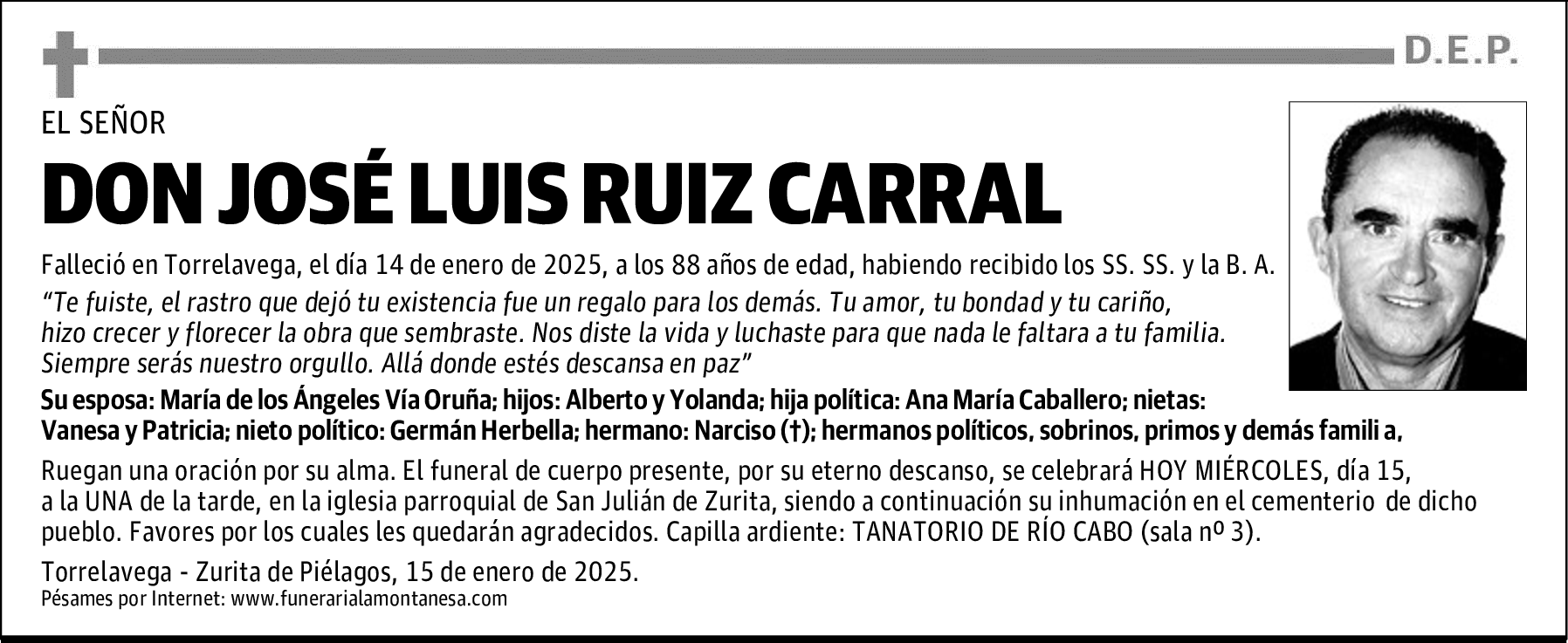 DON JOSÉ LUIS RUIZ CARRAL