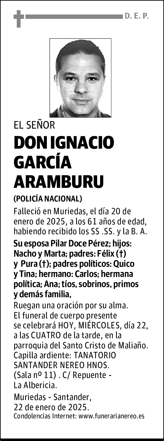 DON IGNACIO GARCÍA ARAMBURU