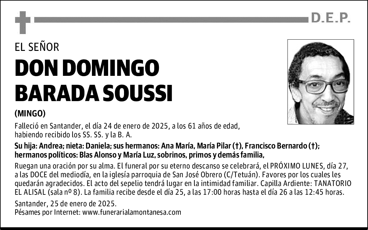 DON DOMINGO BARADA SOUSSI