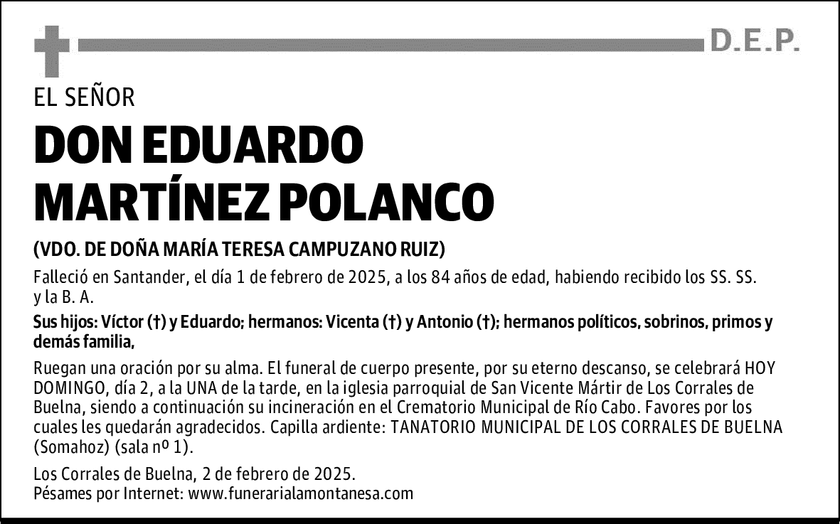 DON EDUARDO MARTÍNEZ POLANCO