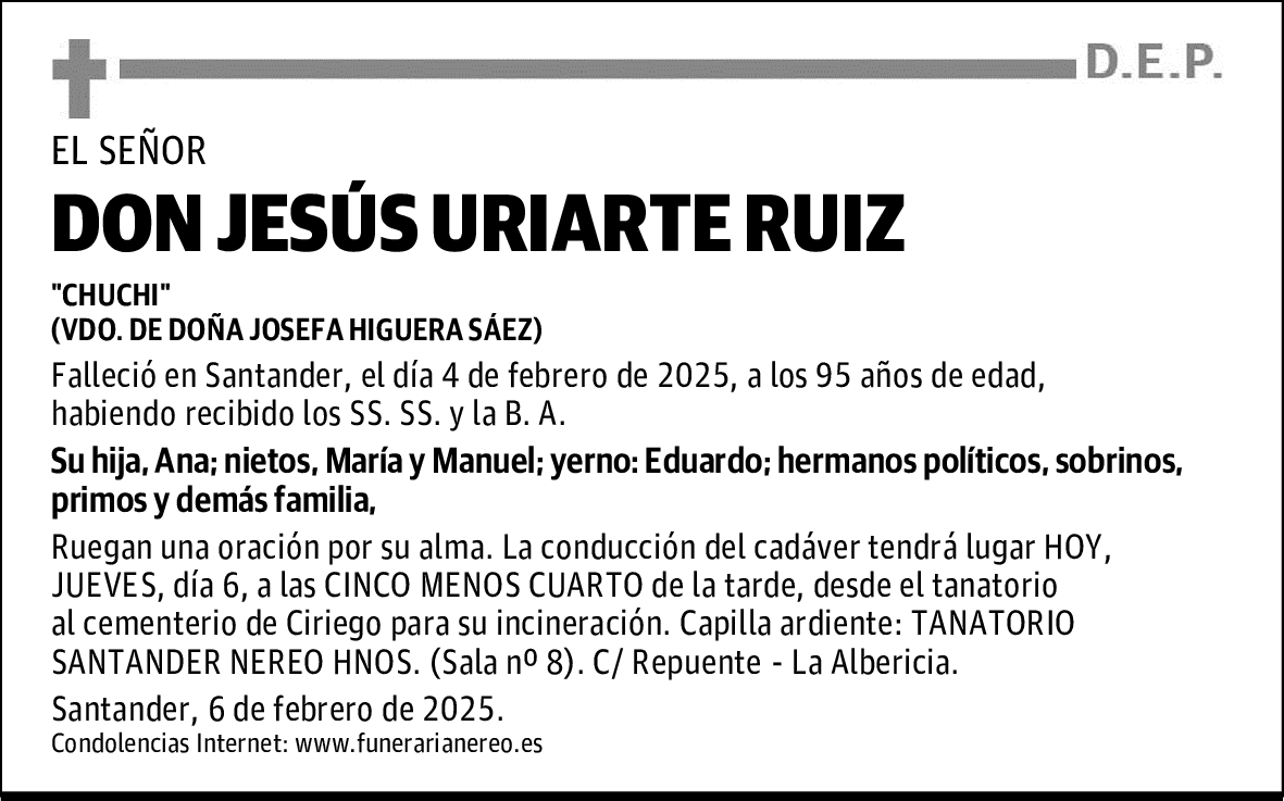 DON JESÚS URIARTE RUIZ