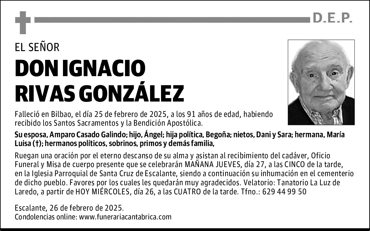 DON IGNACIO RIVAS GONZÁLEZ