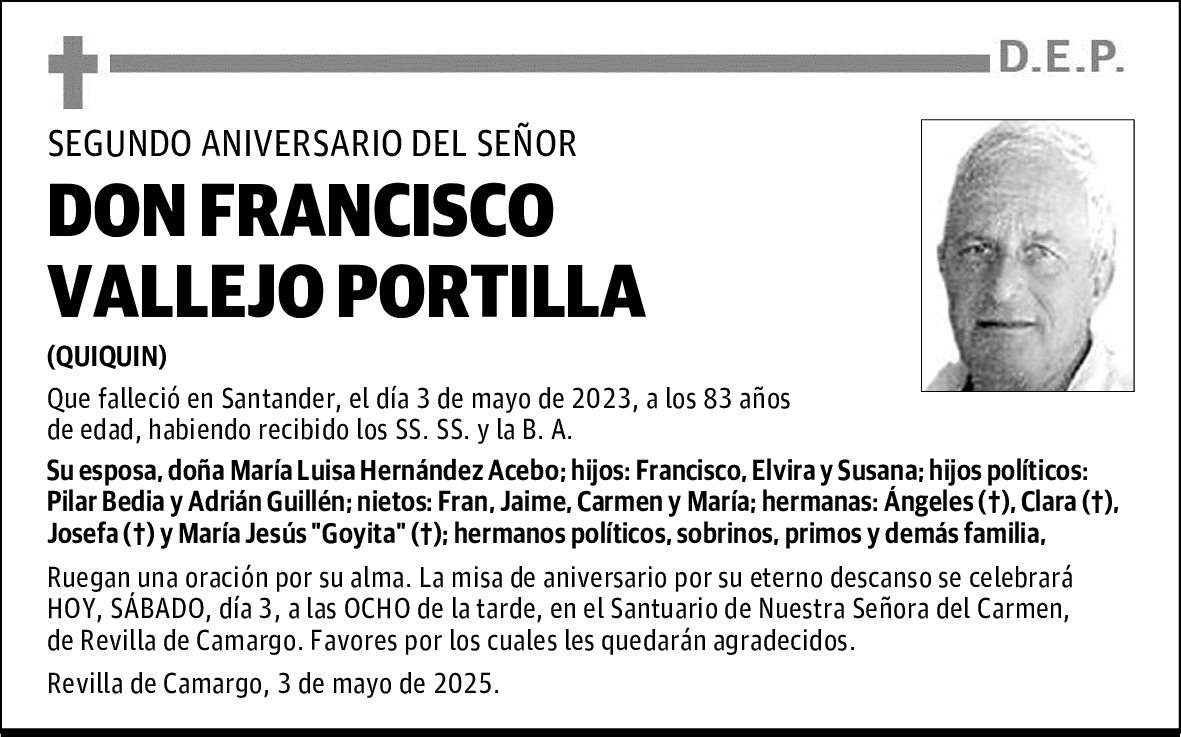DON FRANCISCO VALLEJO PORTILLA