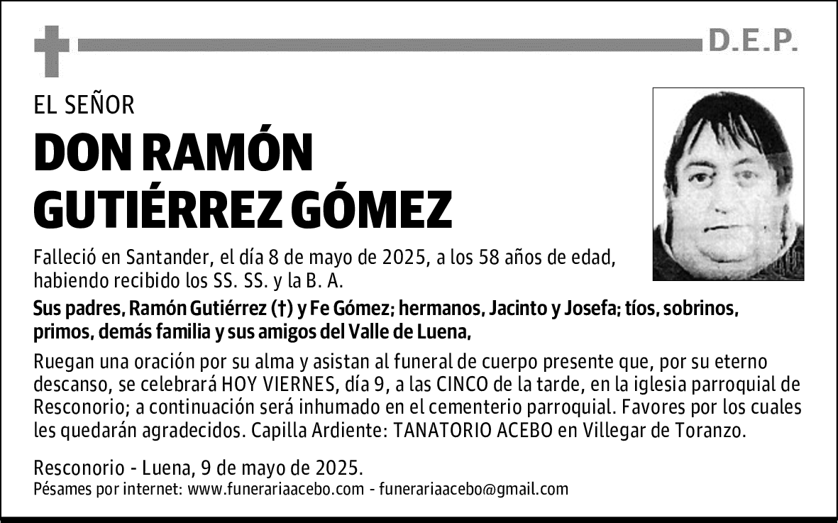 DON RAMÓN GUTIÉRREZ GÓMEZ