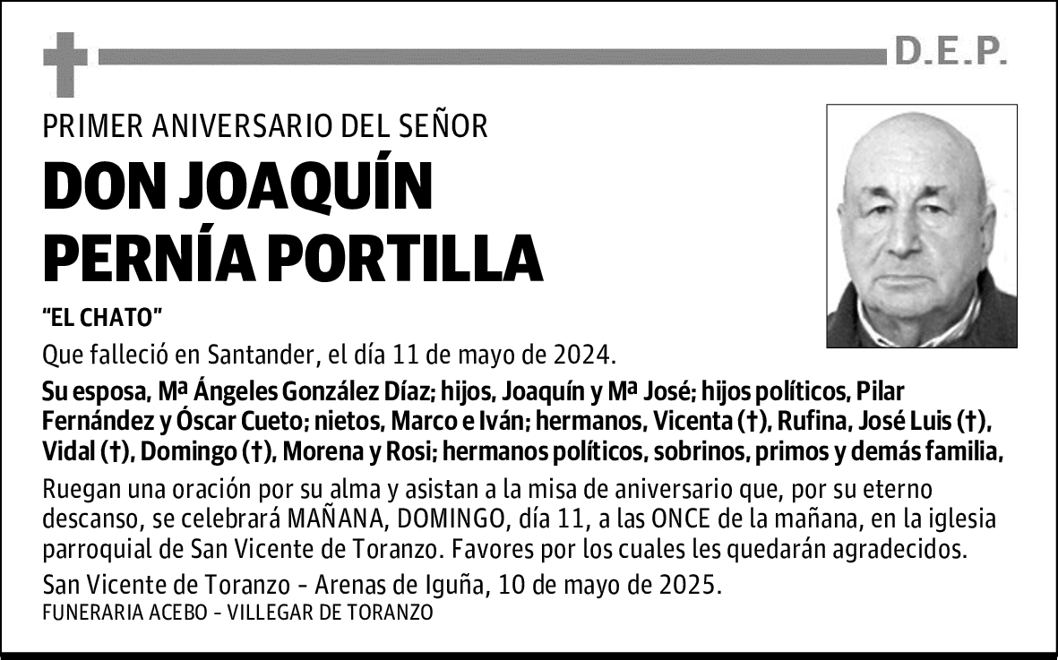 DON JOAQUÍN PERNÍA PORTILLA