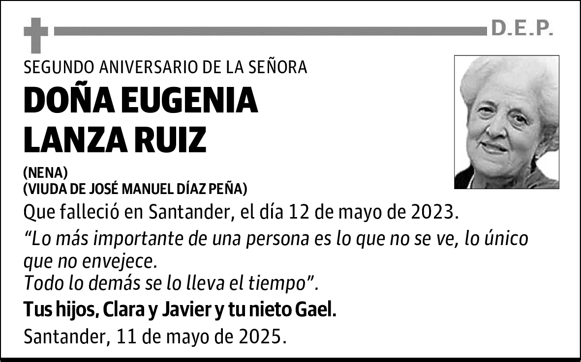 DOÑA EUGENIA LANZA RUIZ
