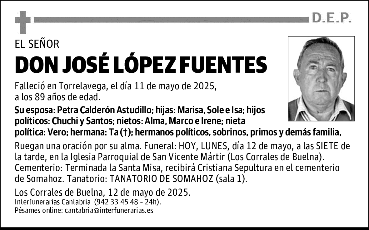 DON JOSÉ LÓPEZ FUENTES