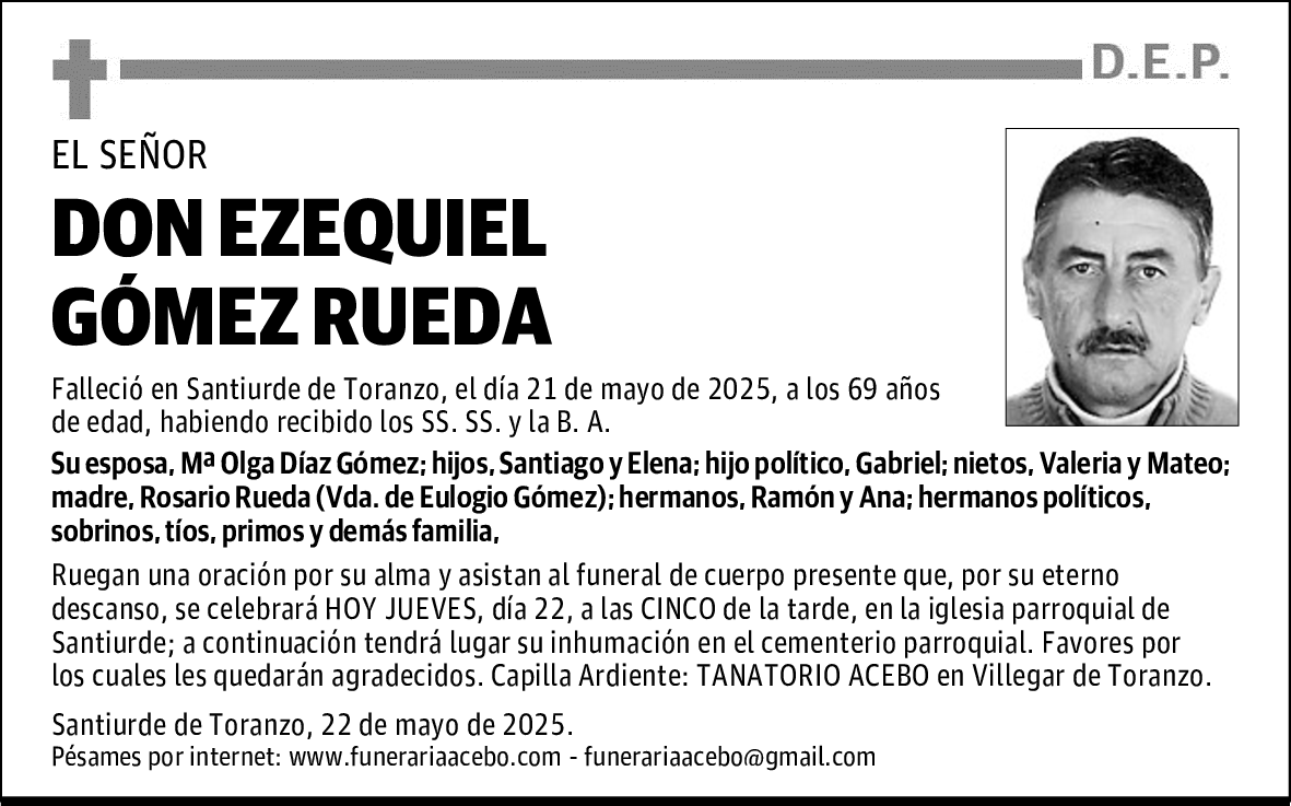 DON EZEQUIEL GÓMEZ RUEDA