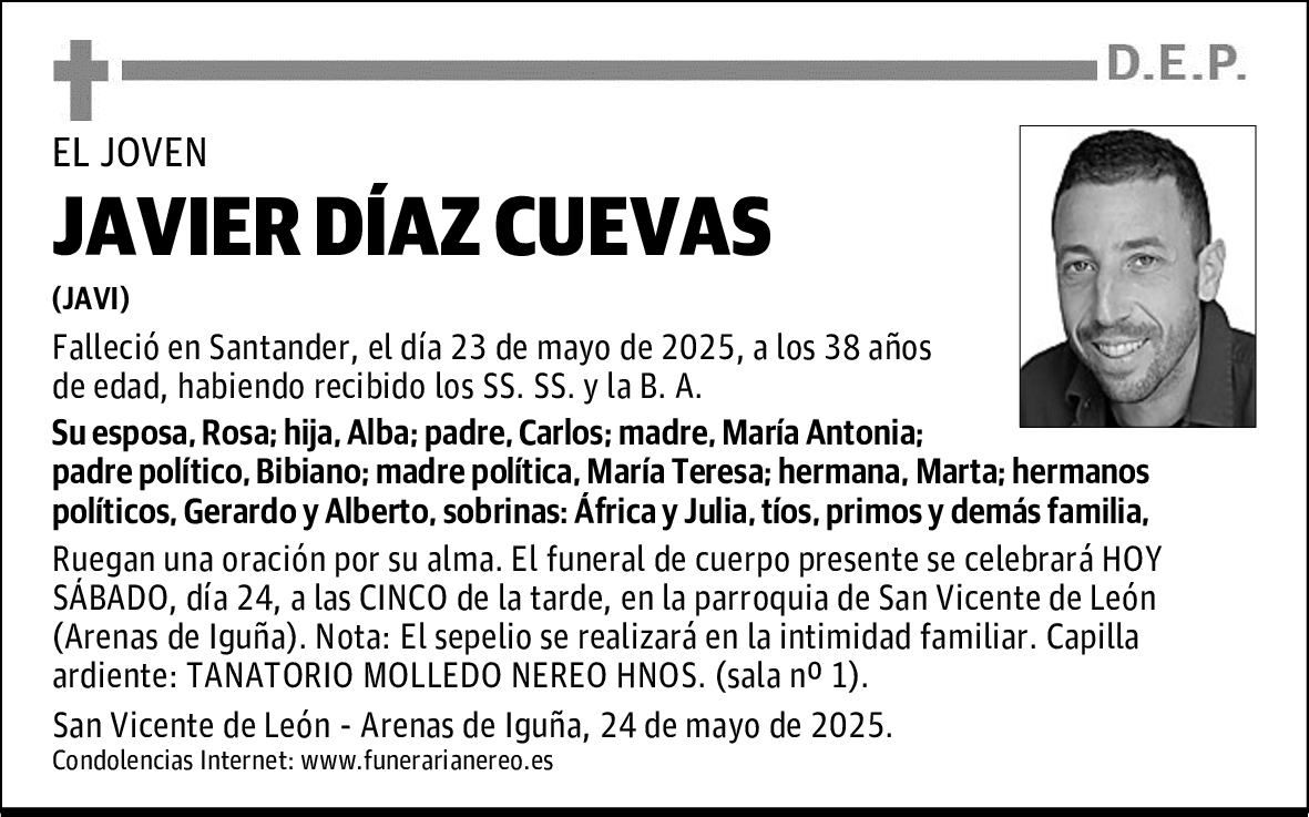 JAVIER DÍAZ CUEVAS