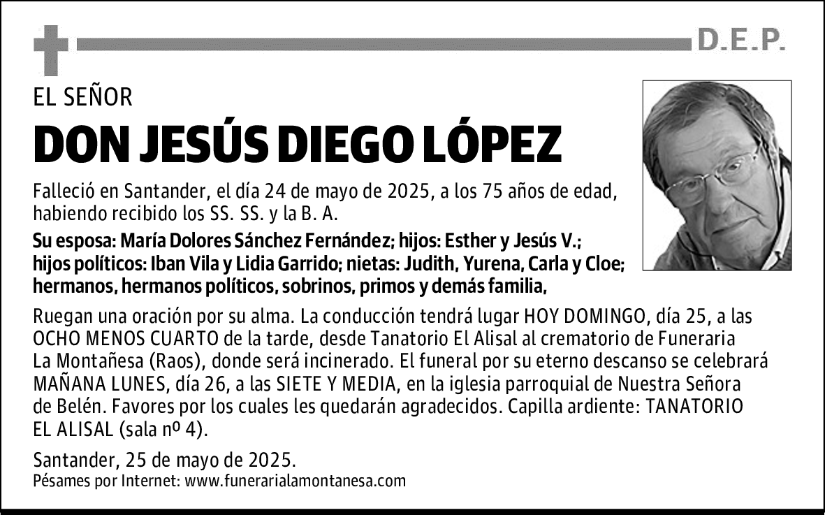 DON JESÚS DIEGO LÓPEZ