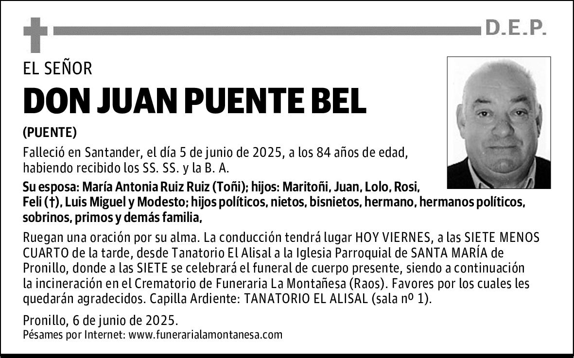 DON JUAN PUENTE BEL