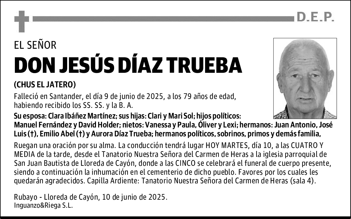 DON JESÚS DÍAZ TRUEBA