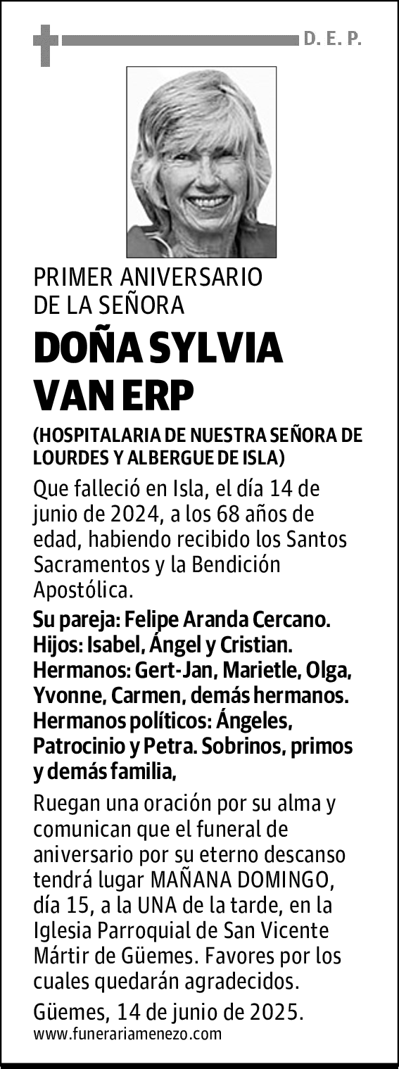 DOÑA SYLVIA VAN ERP
