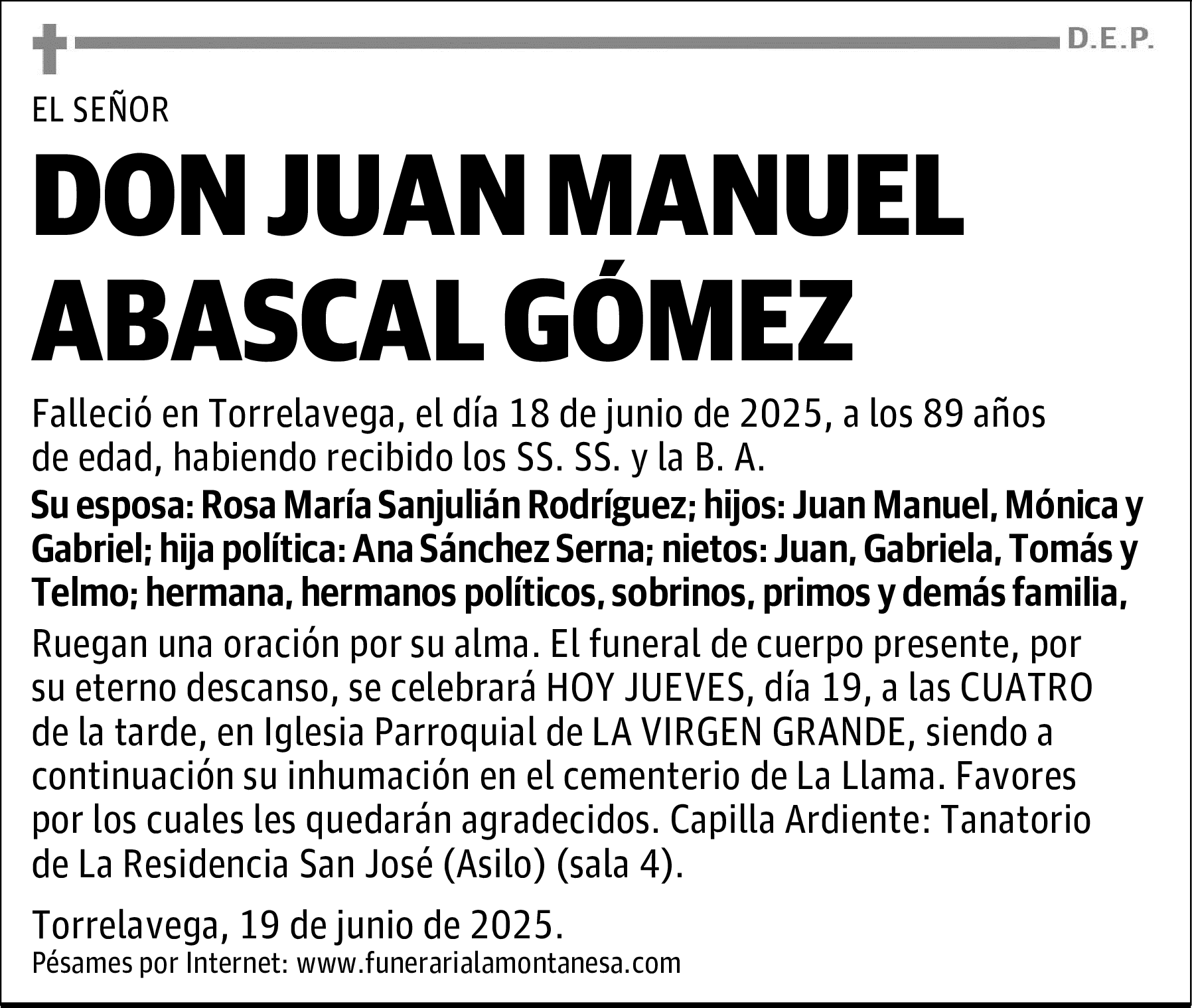DON JUAN MANUEL ABASCAL GÓMEZ