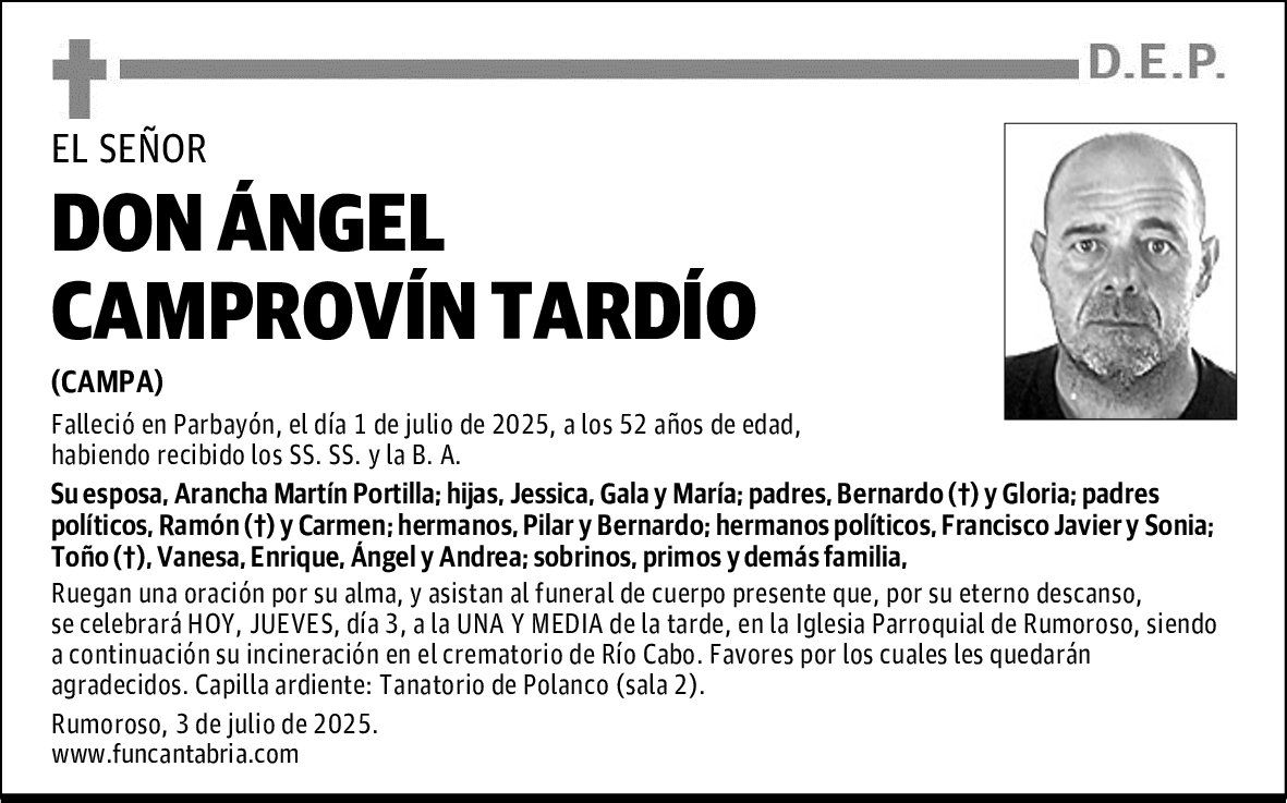 DON ÁNGEL CAMPROVÍN TARDÍO