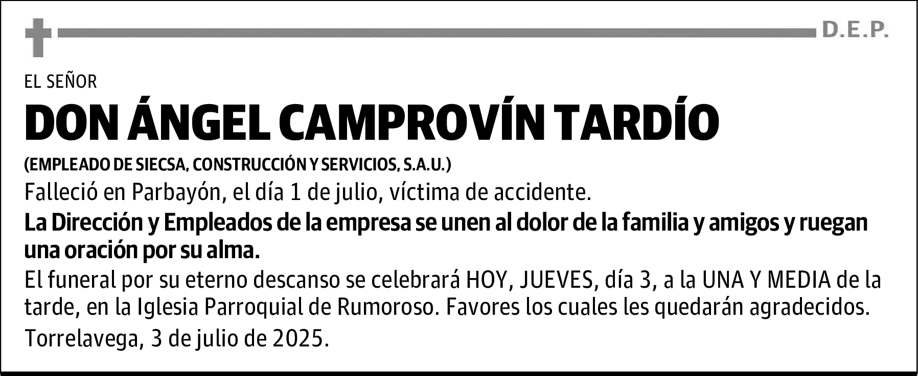 DON ÁNGEL CAMPROVÍN TARDÍO